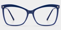 Isaebella Blue Butterfly Glasses0