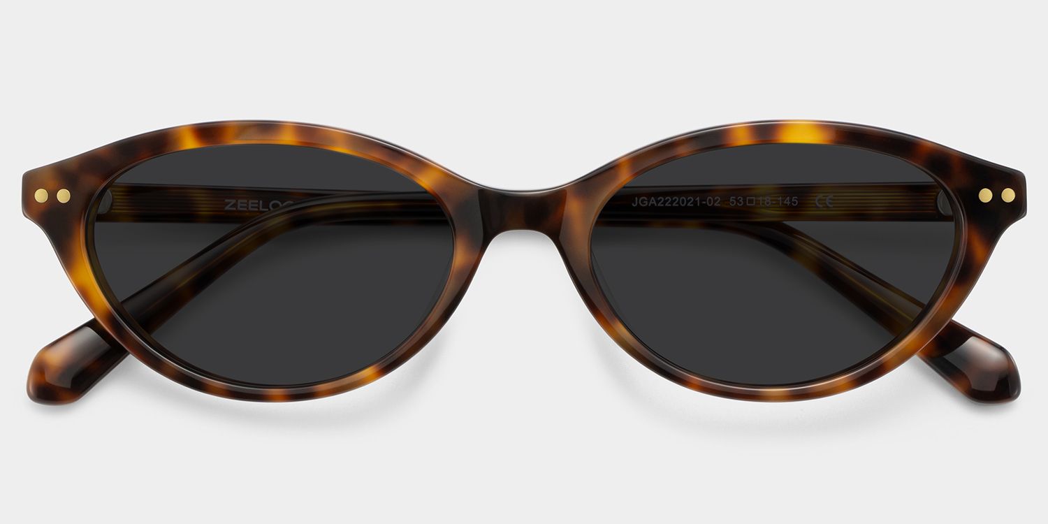 Ashby Oval Tortoise Prescription Sunglasses | ZEELOOL1