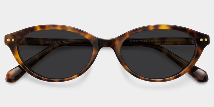 Ashby Tortoise Oval Sunglasses