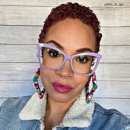 Isaebella Purple Butterfly Glasses5