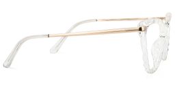 Lucas Clear Cat eye Glasses3