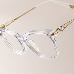 Amelia Clear Cat eye Glasses2