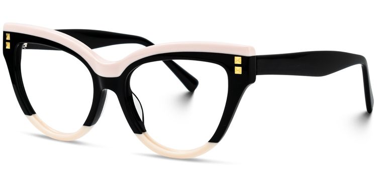 Cascata Black Cat eye Glasses