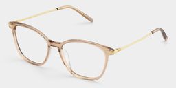 Jessica Beige Cat eye Glasses3