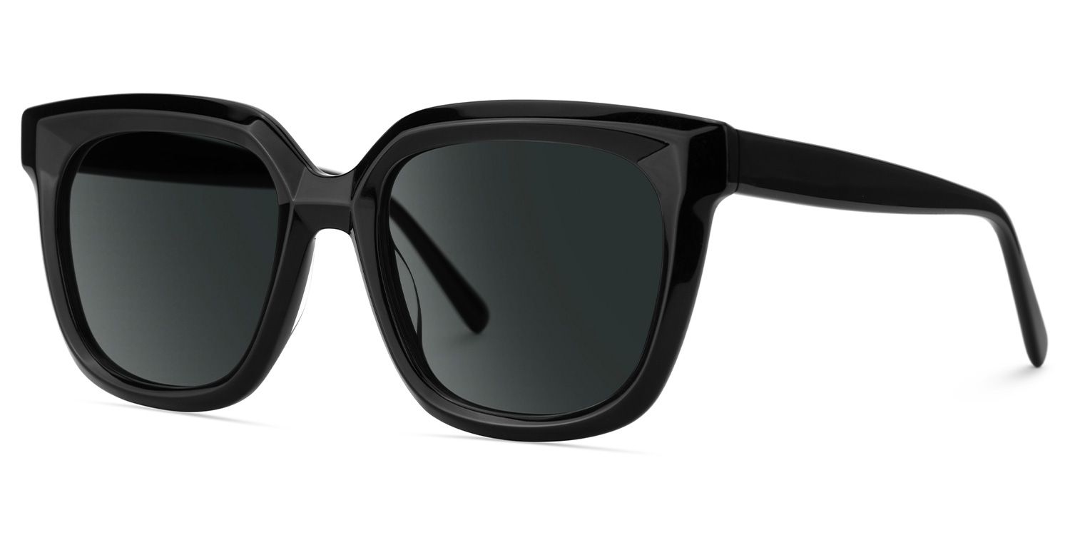 Lark Square Style Black Frame Sunglasses | ZEELOOL2