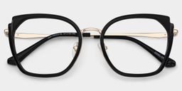 Murcia Black Square Glasses2