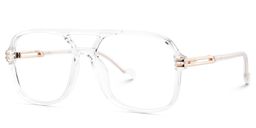 Nyawa Clear Aviator Glasses2