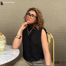 Dax Two-tone Square Glasses9
