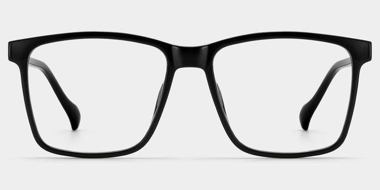 Burgos Black Square Glasses