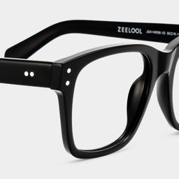 Fussell Black Square Glasses4