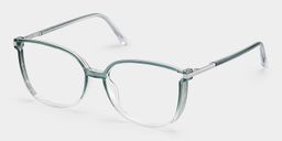 Rodz Gray Green Square Glasses2