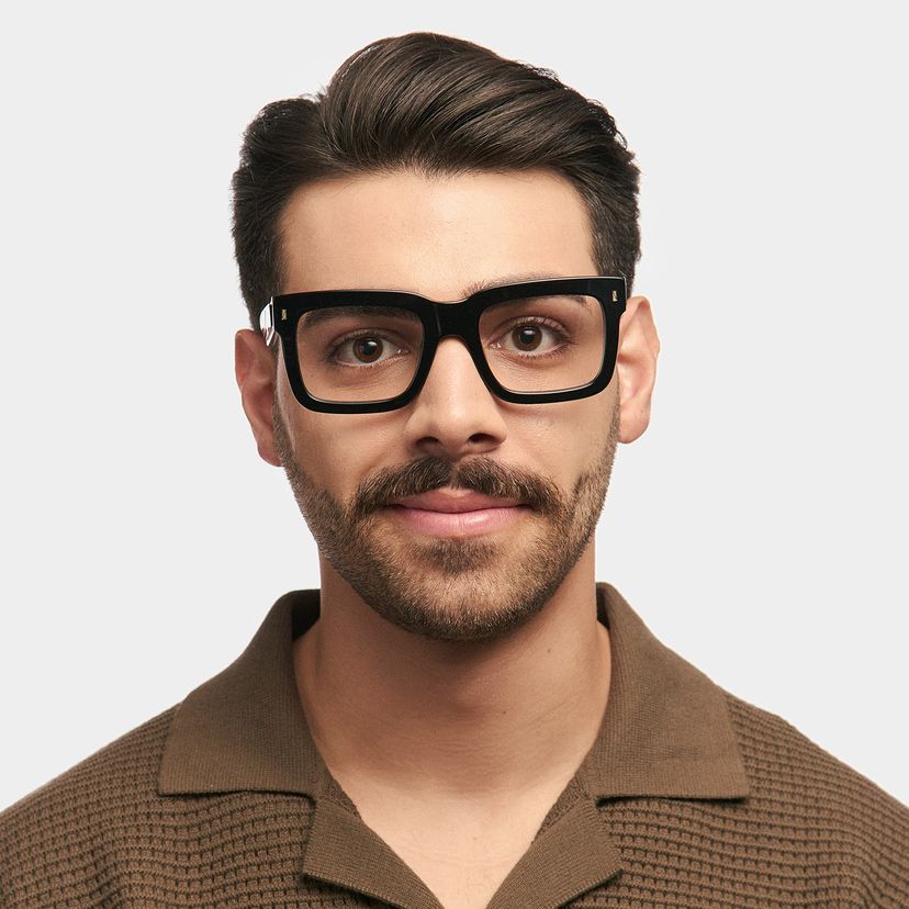 Shirmme Black Square Glasses