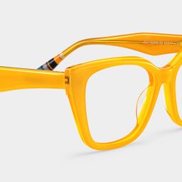 Julius Yellow Butterfly Glasses8