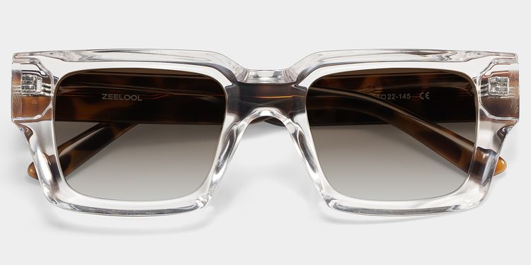 Orson Clear Rectangle Sunglasses