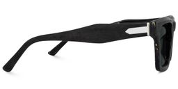Riley Black Rectangle Sunglasses3