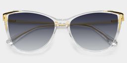 Yomary Clear Cat eye Sunglasses1