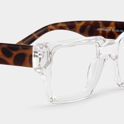 Orson Clear Rectangle Glasses5