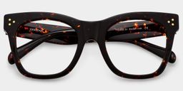 Gordon Tortoise Rectangle Glasses1