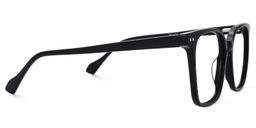 Jamaica Black Square Glasses3