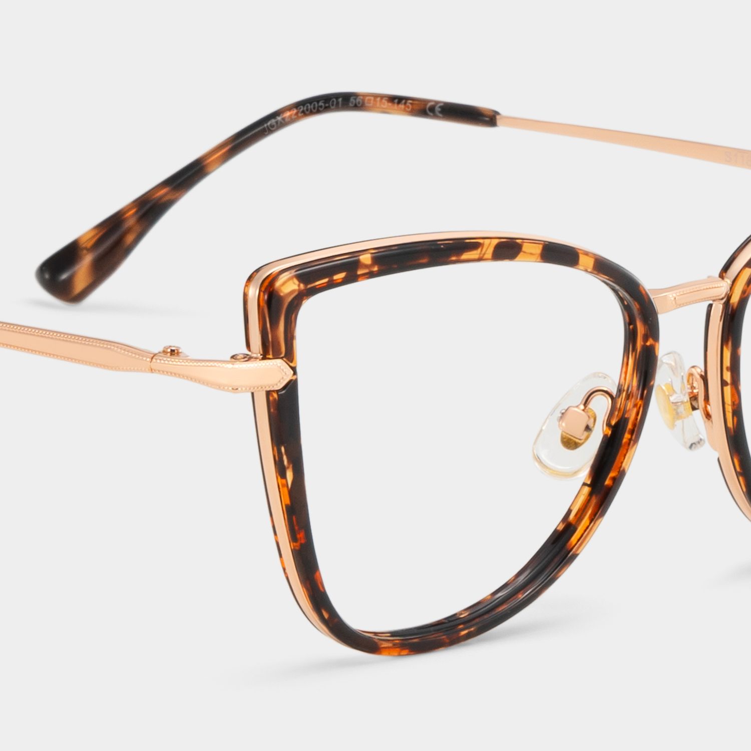 Sloane Cat-Eye Tortoise Eyeglasses-Frame | ZEELOOL5