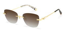 Seth Gold Rectangle Sunglasses2