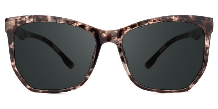 Libby Tortoise Geometric Sunglasses