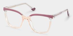 Tawana Purple Cat eye Glasses2