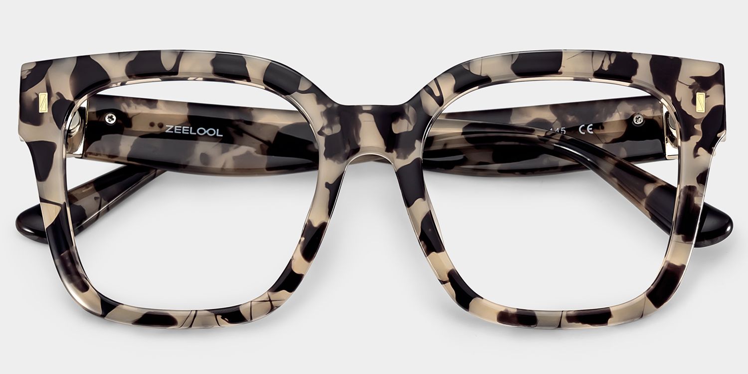 Scicluna Square Tortoise Shell Glasses for Women Online | ZEELOOL1