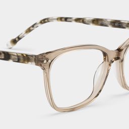 Marigold Brown Rectangle Glasses4