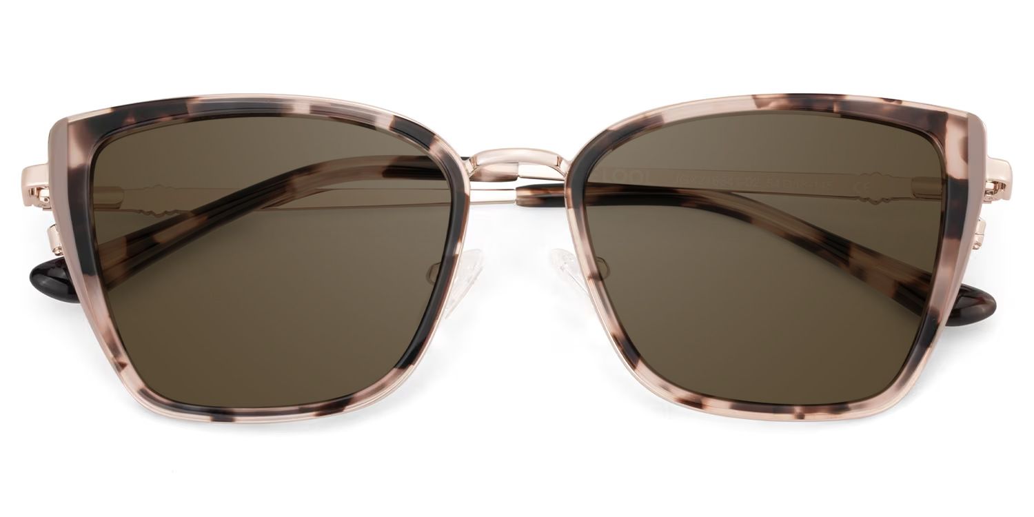 Juniper Rectangle Tortoise Prescription Sunglasses | ZEELOOL1