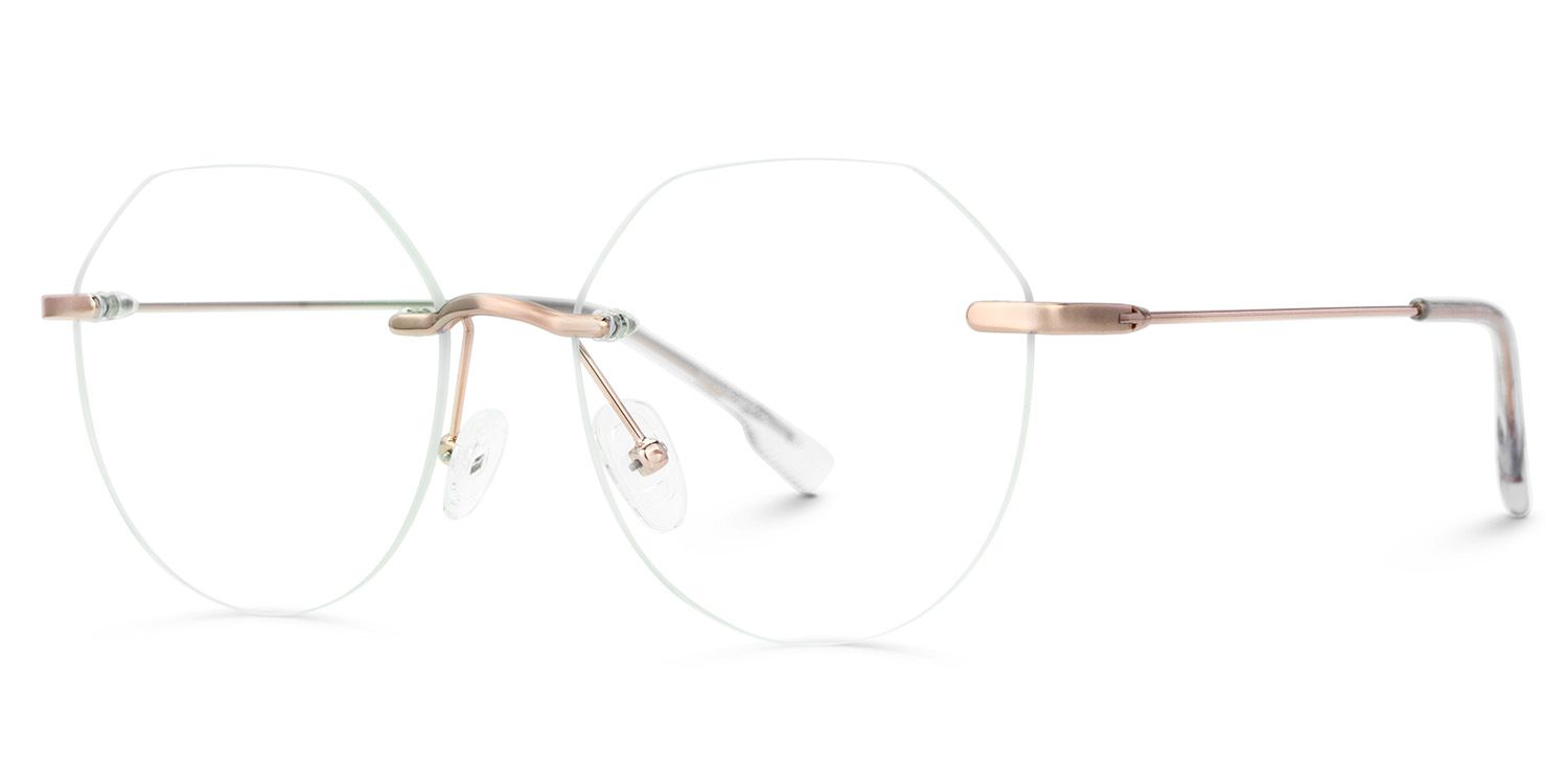 Geometric Rimless Frames For Ladies2