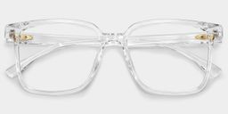 Contreras Clear Square Glasses1