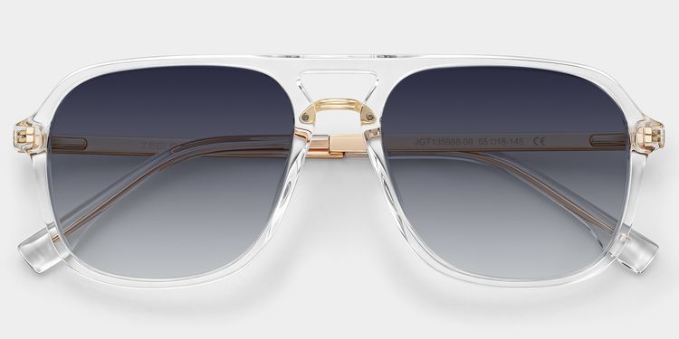 Kilworth Clear Aviator Sunglasses