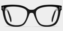 Scarlett Black Square Glasses1