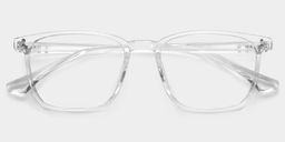 Martinez Clear Square Glasses2