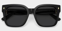 Scicluna Black Square Sunglasses1