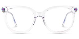 Mailyn Clear Round Glasses1