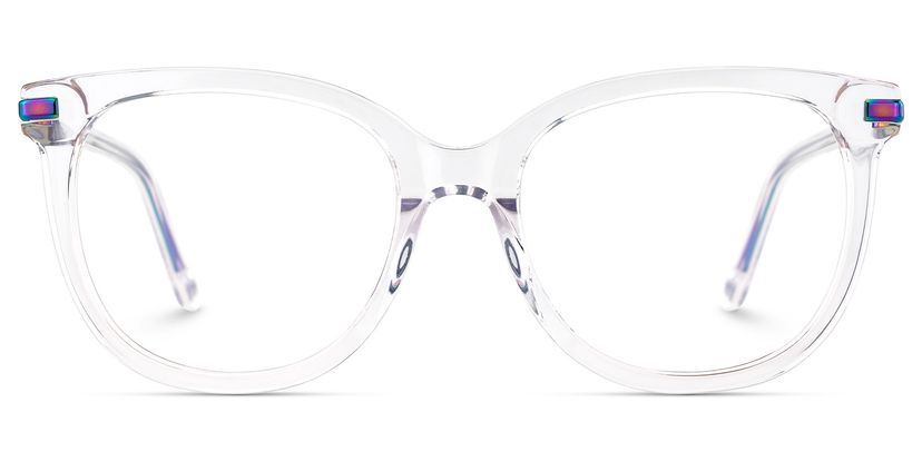 Mailyn Clear Round Glasses