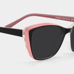 Fidelia Black Cat eye Sunglasses4