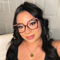 Eboney Tortoise Square Glasses7