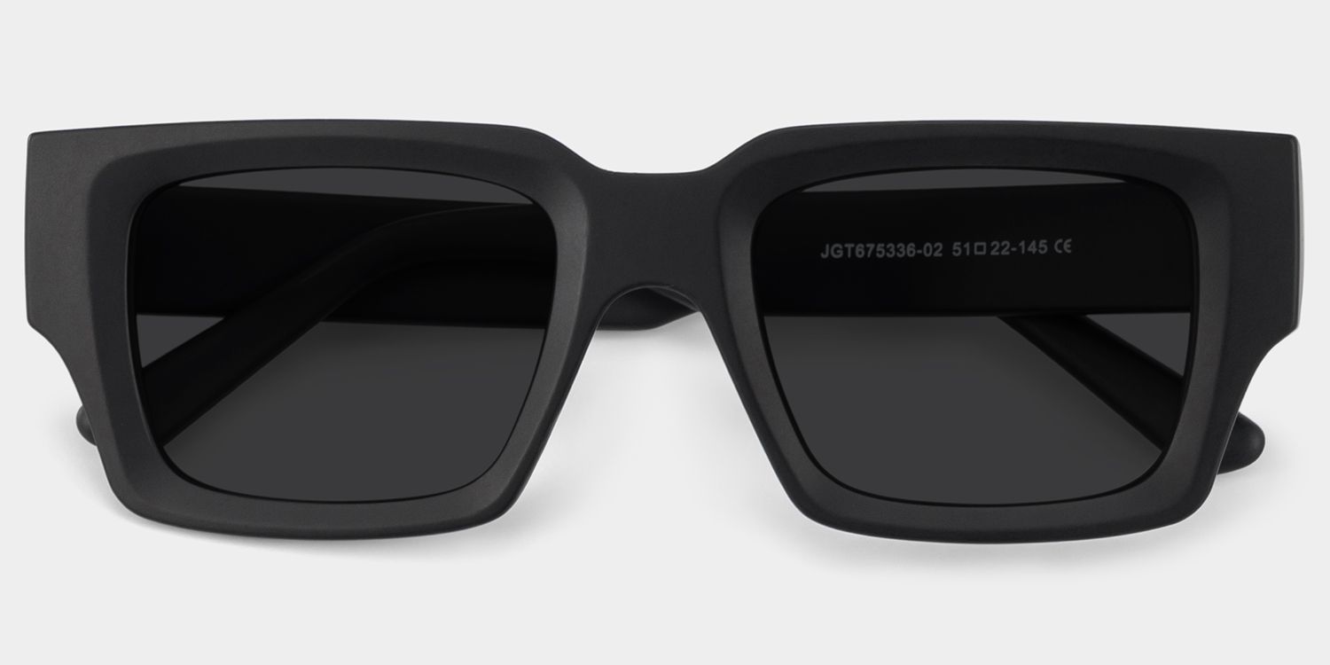Garza Tr90 Black Frame Sunglasses | ZEELOOL1