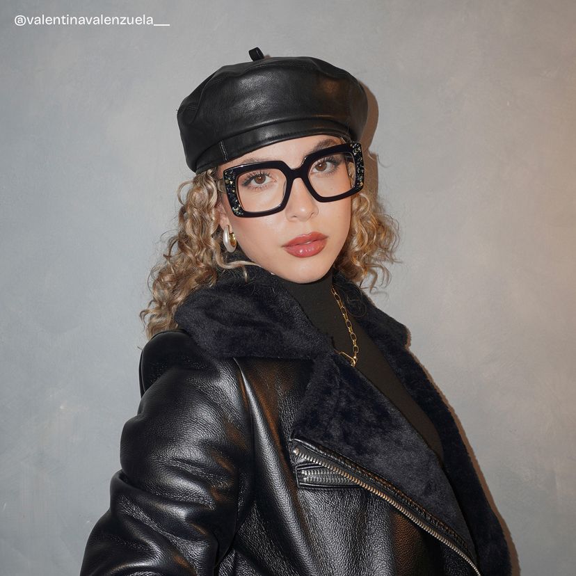Sable Black Square Glasses