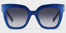 Malcolm Blue Square Sunglasses0