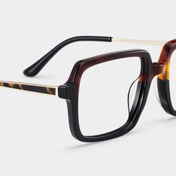 Beatrice Two-tone Rectangle Glasses7