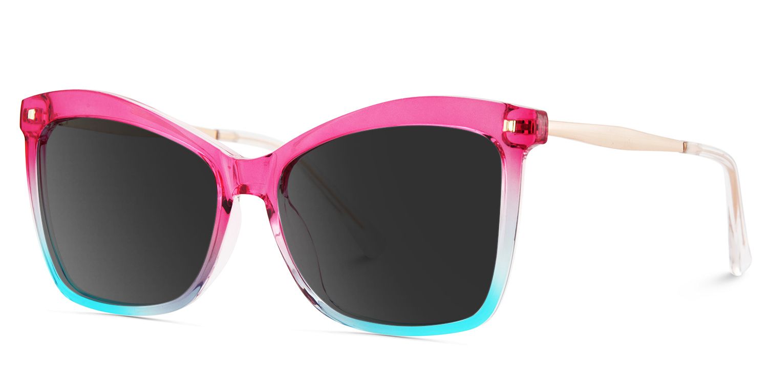 Isaebella Butterfly Pink Blue Sunglasses for Women & Men | ZEELOOL2
