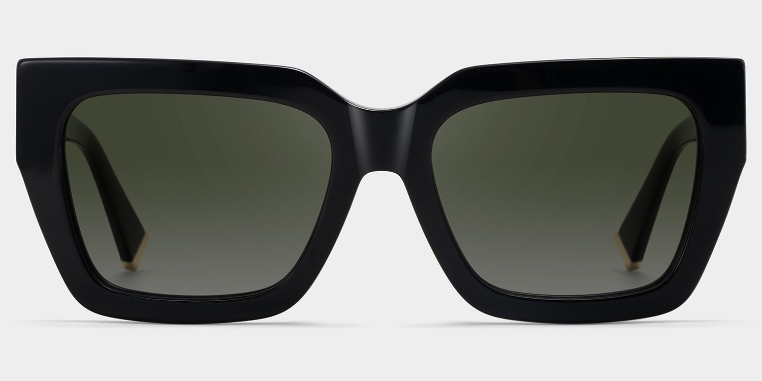 Maddox Black  Frame Glasses with Square Frame Online | ZEELOOL2