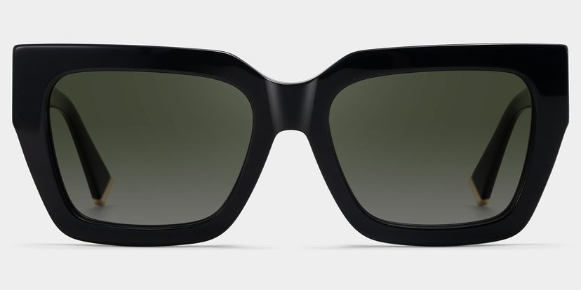 Maddox Black Square Glasses