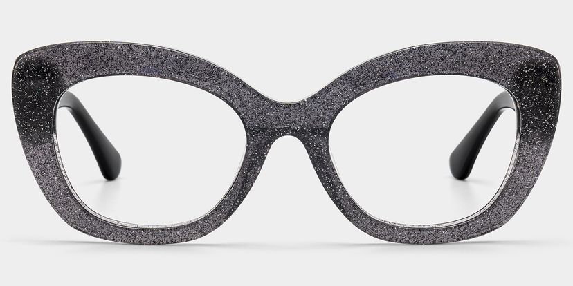 Mireille Black Butterfly Glasses