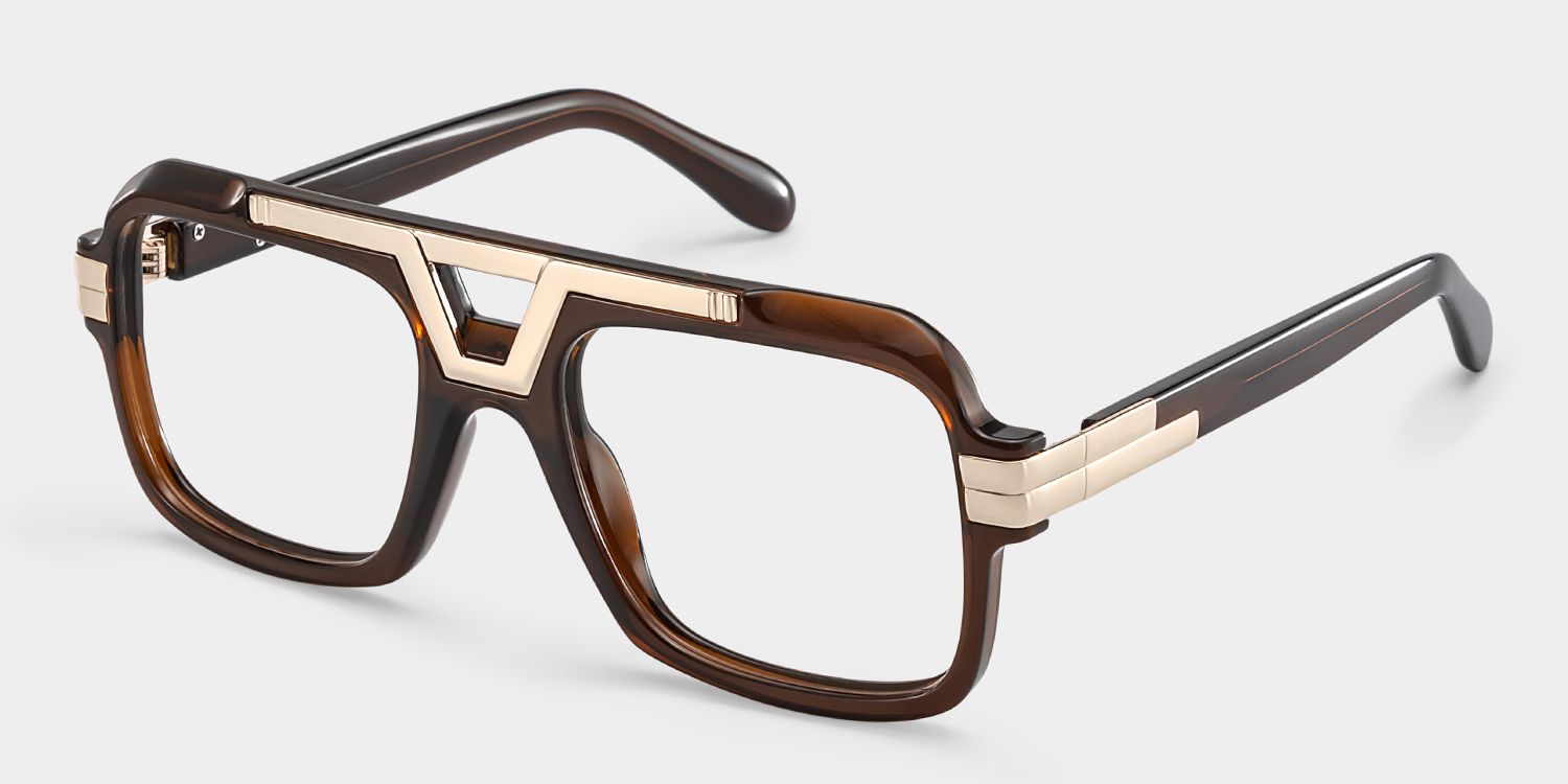 Croswell brown aviator glasses Online | ZEELOOL3