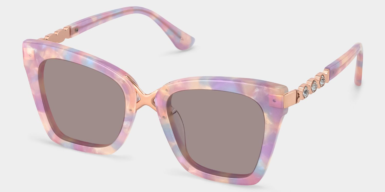 Darlyn Cat Eye Pink Frame Sunglasses Online Sale | ZEELOOL2